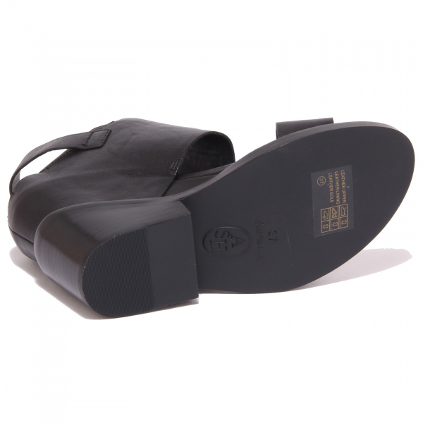 1607Q sandalo ASH RIDER nero scarpa donna sandal women