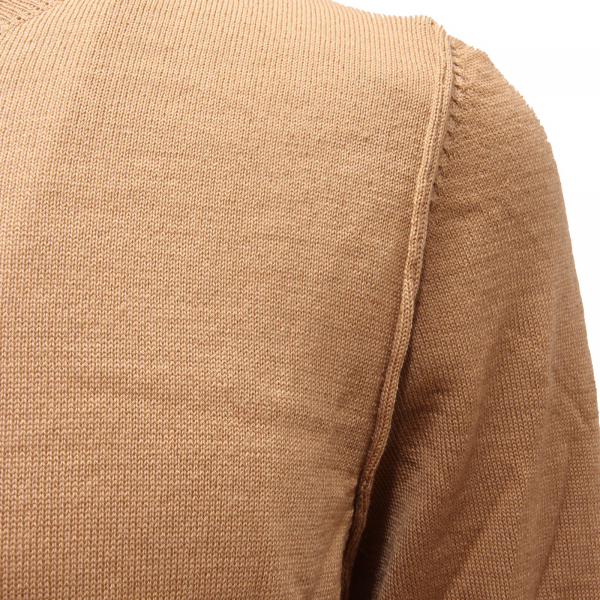 1616AG maglione uomo IMPERIAL camel color wool blend sweater man