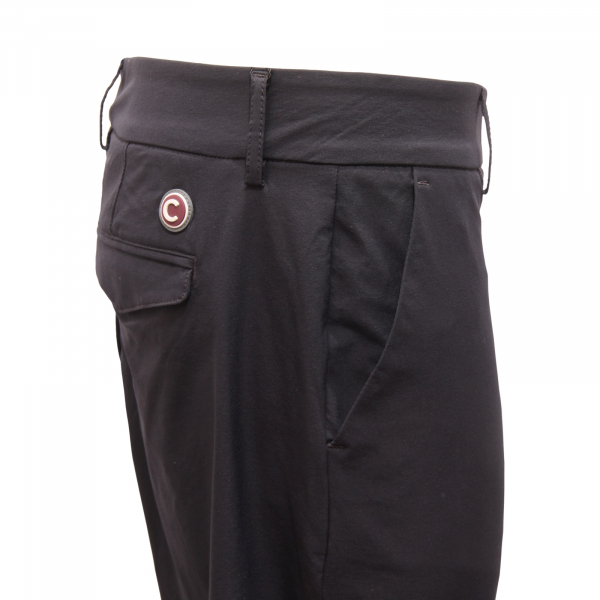 1641AV PANTALONE UOMO COLMAR SUBSTANCE MAN TECH TROUSERS BLACK