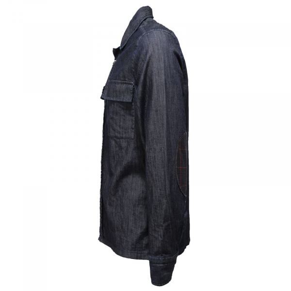 1656AC camicia uomo GMF 965 blue denim cotton shirt men