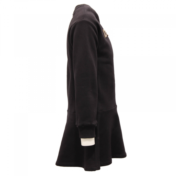 1697AN abito in felpa bimba DONDUP girl kids dress black