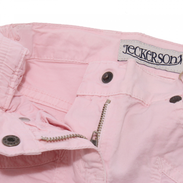 1707Y jeans bimba girl JECKERSON BABY pink trouser cotton pant