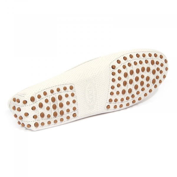 1735J mocassino donna off white TOD’S stampa pitone python print loafer woman