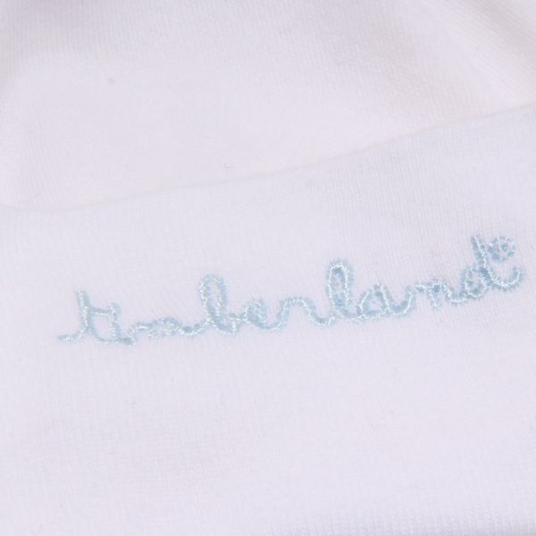 1742W cuffia bimbo TIMBERLAND cotton white hat boy