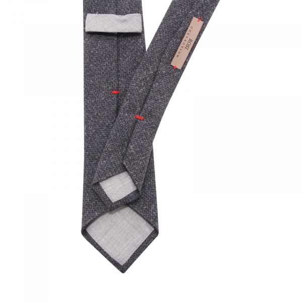 1750AU cravatta uomo ROSI COLLECTION man 6 cm wool tie