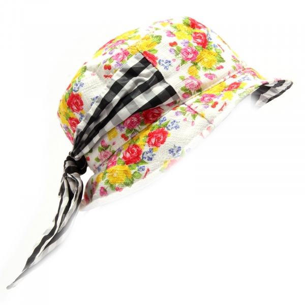 1761W cappello bimba MONNALISA cotton multicolor hat girl
