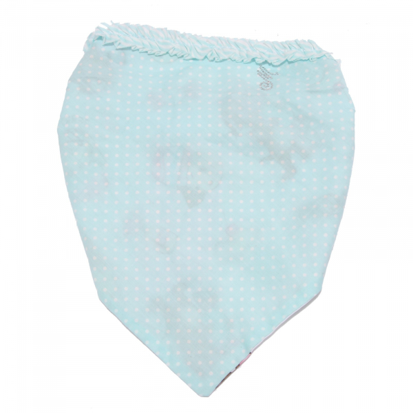 1767W bandana bimba MONNALISA BEBE' con elastico double face bandana hat girl