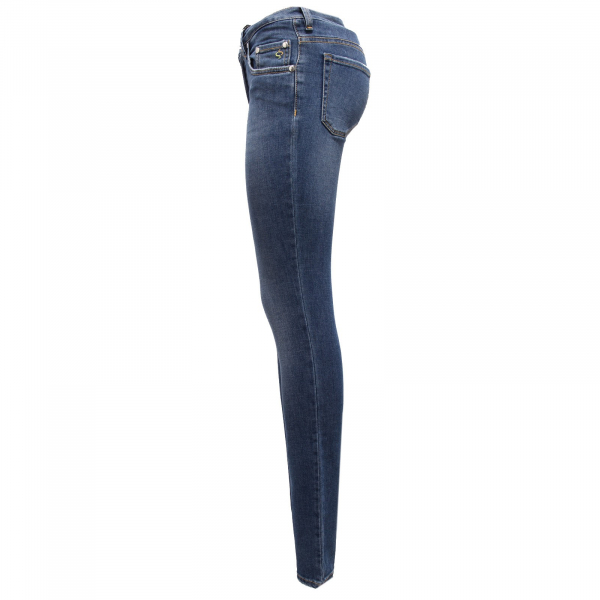 1805Z jeans donna SIVIGLIA P593 SKINNY FIT blue delave' pants woman