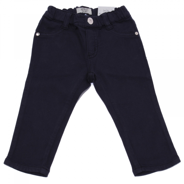 1826Y comleto bimba girl ARMANI BABY cotton blue JEGGING trouser+ t-shirt