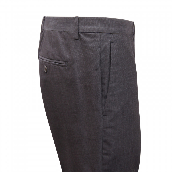 1861AV PANTALONE UOMO MAURO GRIFONI MAN WOOL BLEND TROUSERS BLACK/BLUE