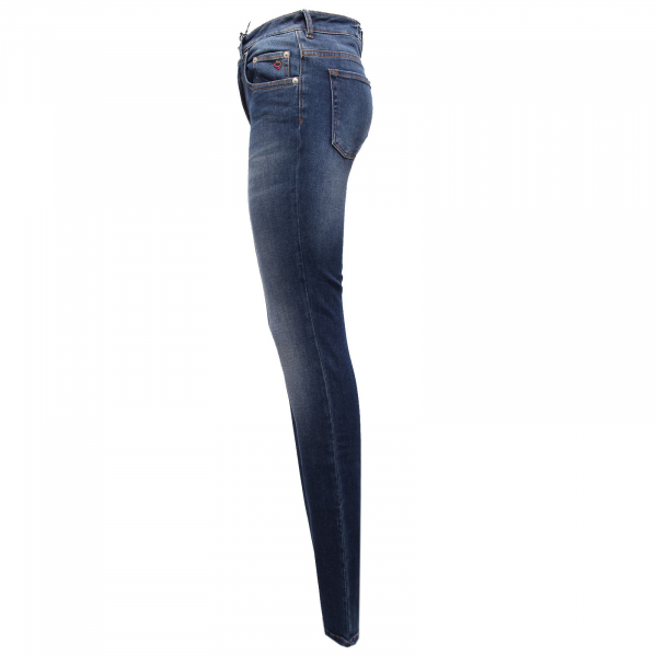 1866Z jeans donna SIVIGLIA SUPERSTRETCH vintage blue trouser pants woman