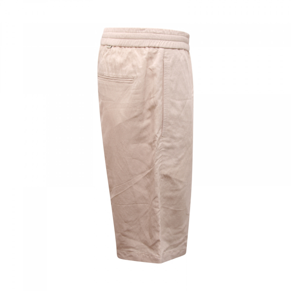 1867AV BERMUDA UOMO LIU JO MAN LINEN BLEND SHORTS