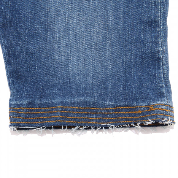 1876AF bermuda jeans bimbo BOY DIESEL blue denim cotton short