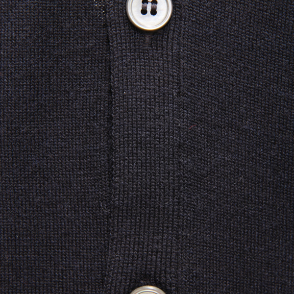  1877AZ CARDIGAN UOMO GRAN SASSO MAN WOOL SWEATER BLUE