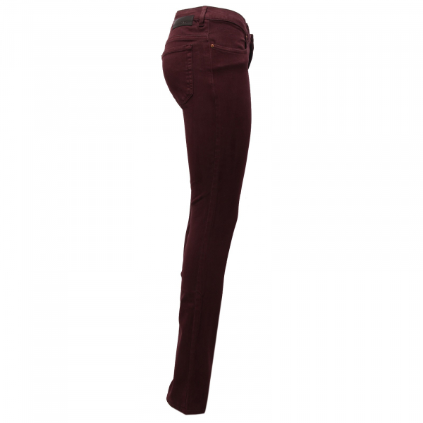 1899Z jeans donna SIVIGLIA pantalone trouser burgundy pants woman