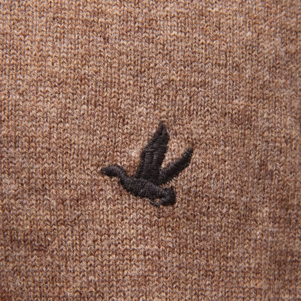 MAGLIONE UOMO BROOKSFIELD MAN HALF ZIP WOOL  SWEATER