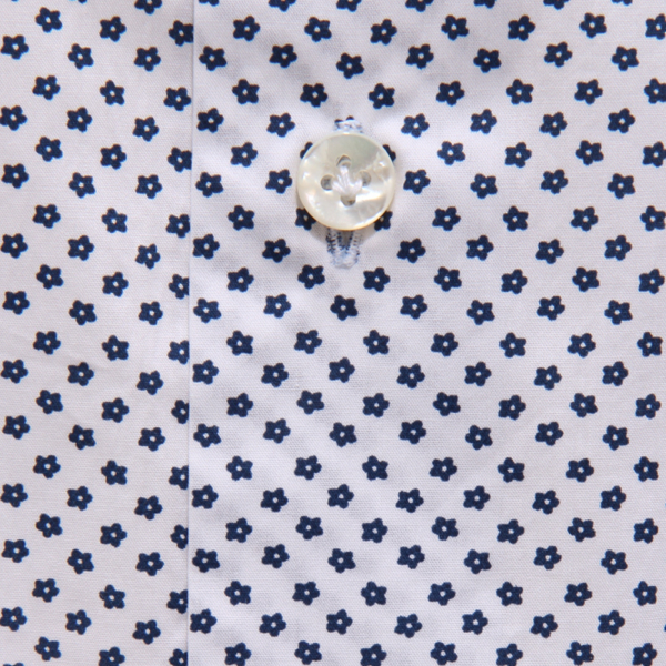 1919AS camicia uomo BARBA CULTO man shirt white/blue