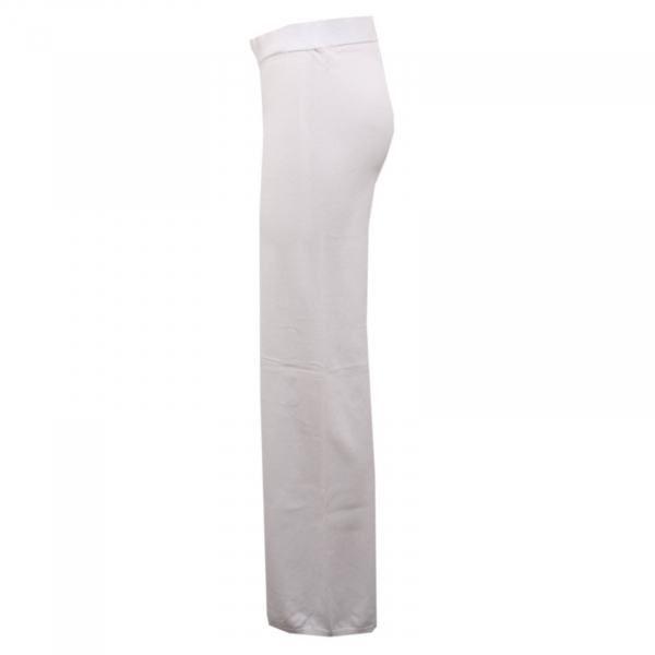 1939AI pantalone palazzo donna KANGRA woman viscose blend pant white