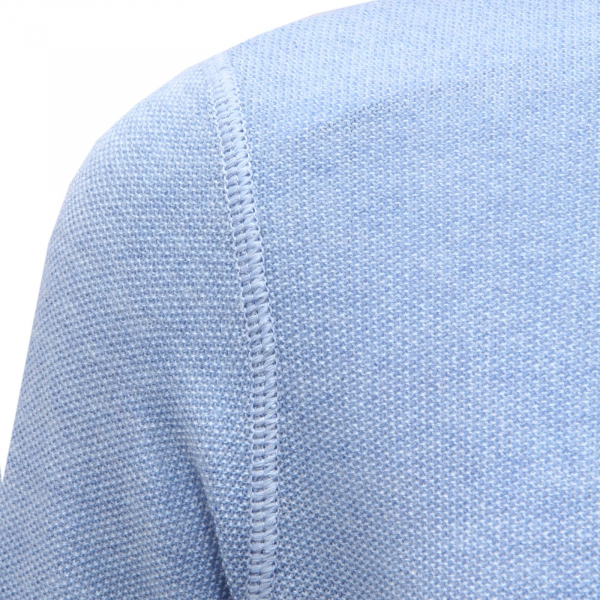 1942AE maglione uomo LA FILERIA wool light blue crew neck sweater man