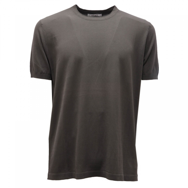 1943AH maglia uomo KANGRA dark green cotton t shirt man