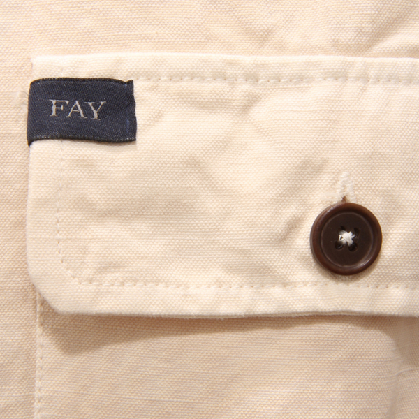 1975AT camicia uomo FAY man cotton/linen shirt