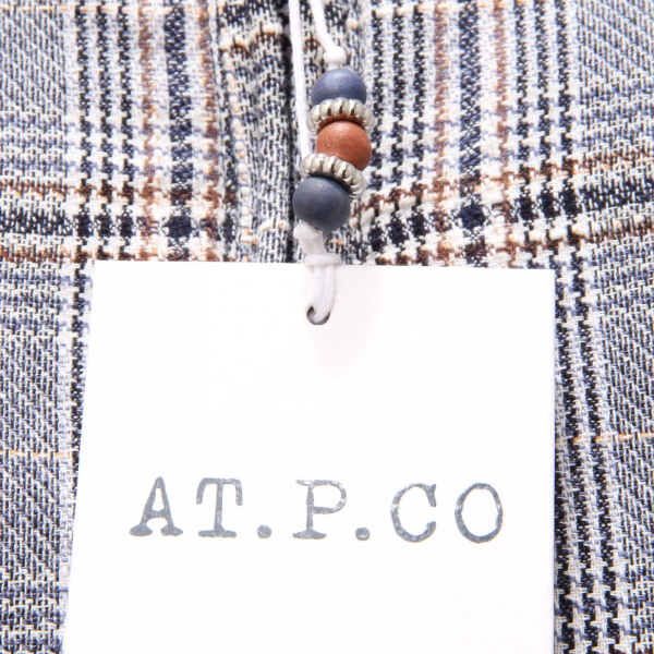 2000AD giubbotto uomo AT.P.CO cotton/linen check jacket  man