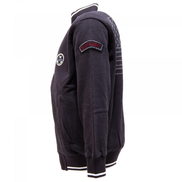2021T felpa bimbo NORTH SAILS blu cotone sweater kid