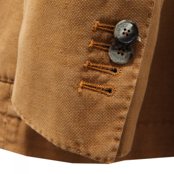 2036AG giacca uomo PANAMA JACKET brown cotton blend jacket man