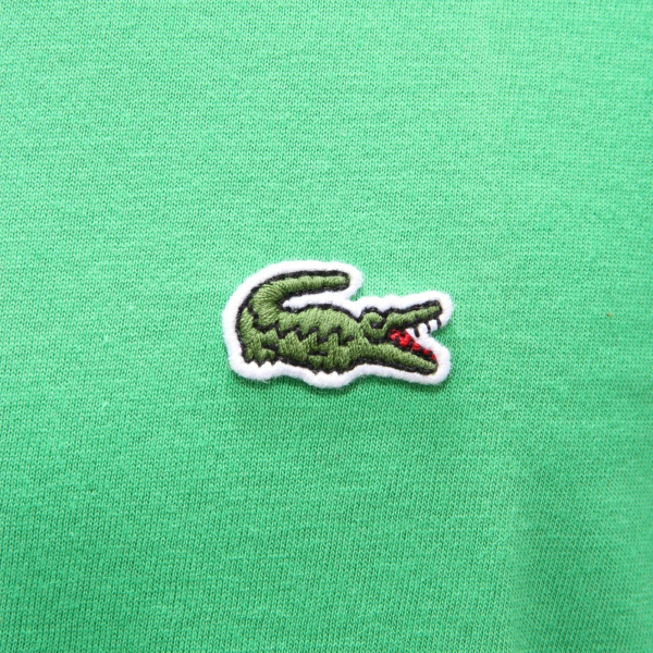 2037AH maglia uomo LACOSTE green cotton pima t shirt men