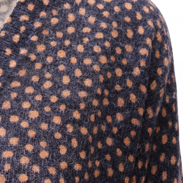 2050AZ MAGLIONE DONNA SUN 68 WOMAN V-NECK WOOL BLEND SWEATER