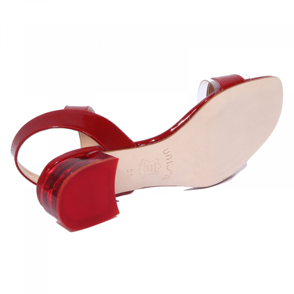 2055J sandalo donna UNISA DONOVA vernice patent leather sandal woman