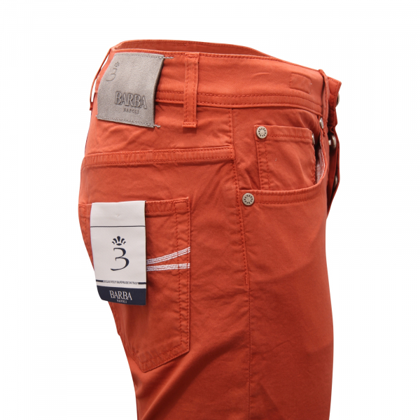 2057AT  pantalone 5 tasche uomo BARBA NAPOLI man trousers