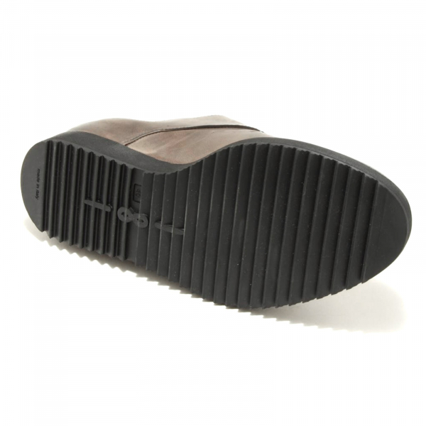 2065G scarpa antracite UNO 8 UNO 181 calzatura doppia fibbia uomo shoes men