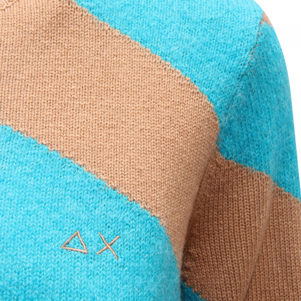2068AZ MAGLIONE DONNA SUN 68 WOMAN WOOL BLEND SWEATER