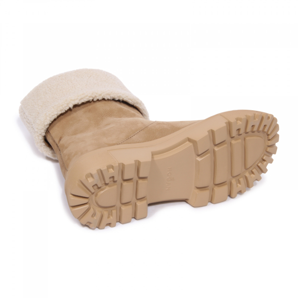 2075AU stivale donna HOGAN H619 woman eco-fur inside boot