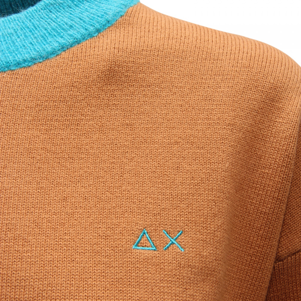2091AZ MAGLIONE DONNA SUN 68 WOMAN WOOL BLEND SWEATER