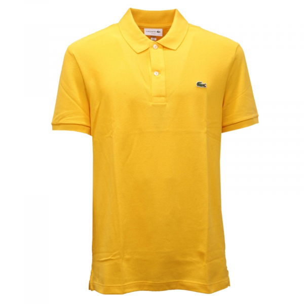 Yellow lacoste polo shop shirt