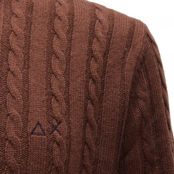 2122AZ MAGLIONE UOMO SUN 68 MAN WOOL BLEND SWEATER