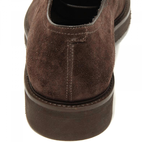 2140G scarpa marrone CARACCIOLO 1971 DERBY uomo shoes men