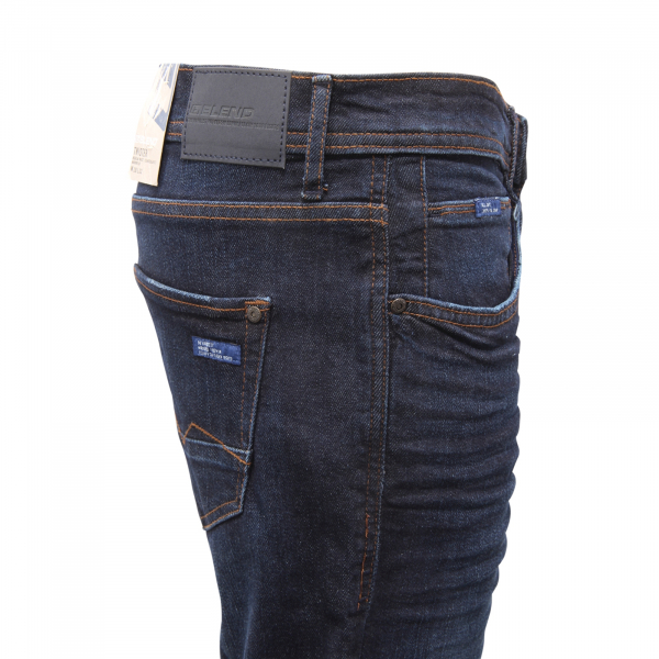 2168AT jeans uomo BLEND TWISTER SLIM man denim trousers blue