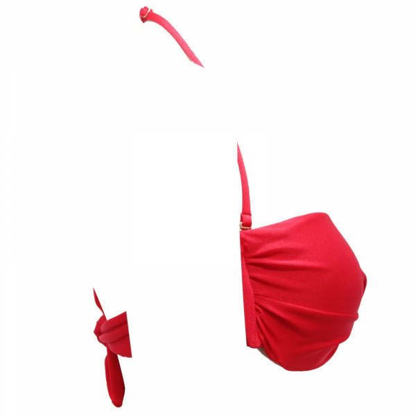 2179AI reggiseno costume donna MC2 SAINT BARTH woman TIARE beachwear red