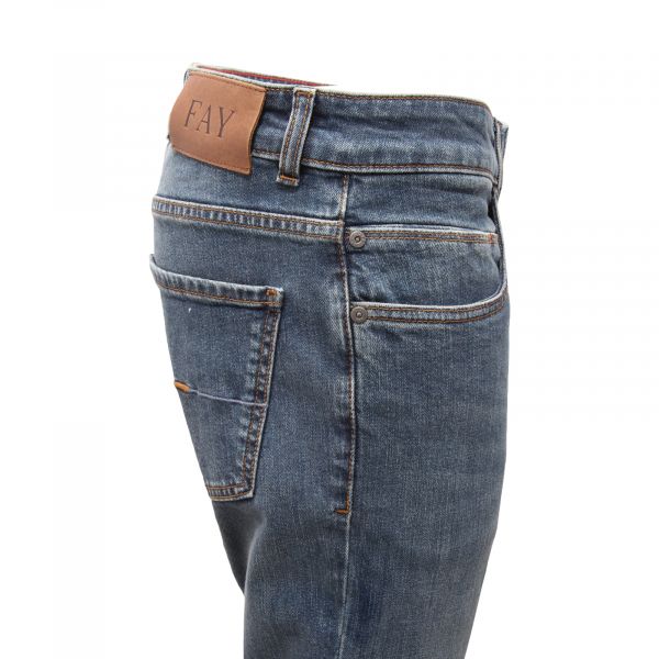 2187AT jeans uomo FAY man denim trousers
