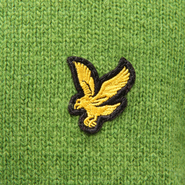 2188AV MAGLIONE UOMO LYLE&SCOTT MAN WOOL BLEND SWEATER GREEN