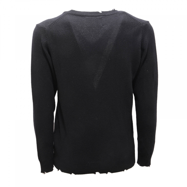2203AM maglione uomo OFFICINA36 man wool sweater black