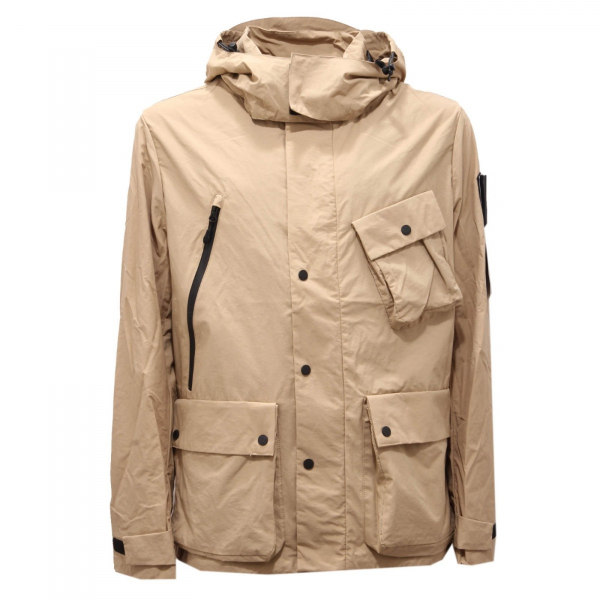 2211AH giubbotto uomo OUTHERE light brown  jacket men