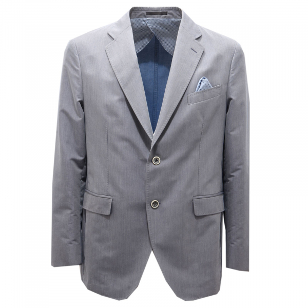2212AG giacca uomo BORDONI grey/light blue jacket man