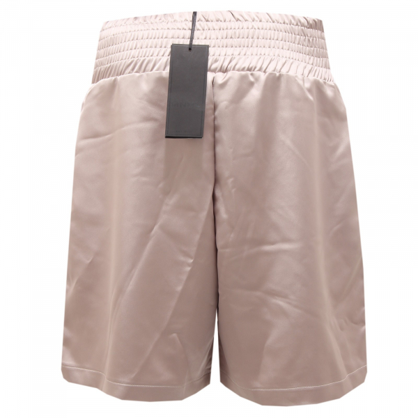 2230S bermuda unisex MINIMAL HAUTE COUTURE raso beige pant short men woman