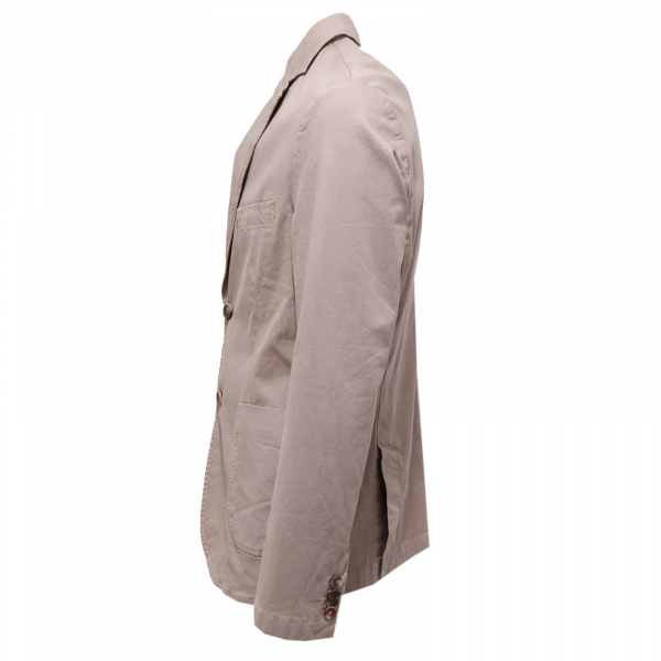 2235Z giacca uomo SUN 68 tortora cotton grey dove jacket man