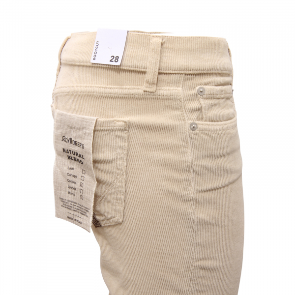 2239AT pantalone velluto donna ROY ROGER'S ZANDRA woman velvet pants