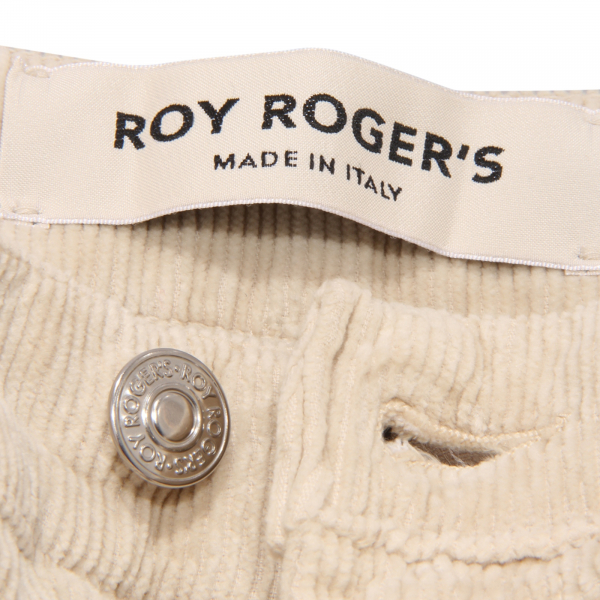 2239AT pantalone velluto donna ROY ROGER'S ZANDRA woman velvet pants